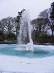 Liddington Hotel fountain